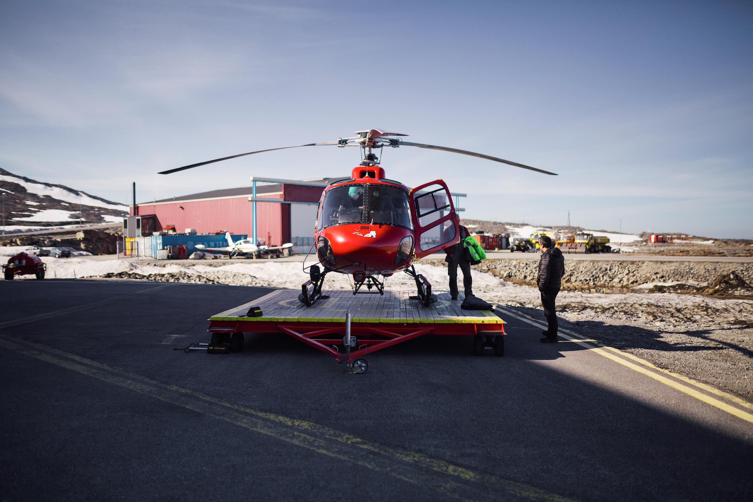 Air Greenland Helicopter